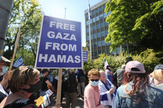 Solidarity Rallies For Israel Held In Dublin