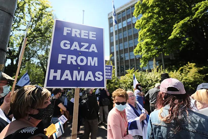 Solidarity Rallies For Israel Held In Dublin