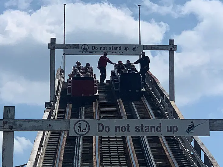 Rollercoaster Riders Rescued After Blackpool Breakdown