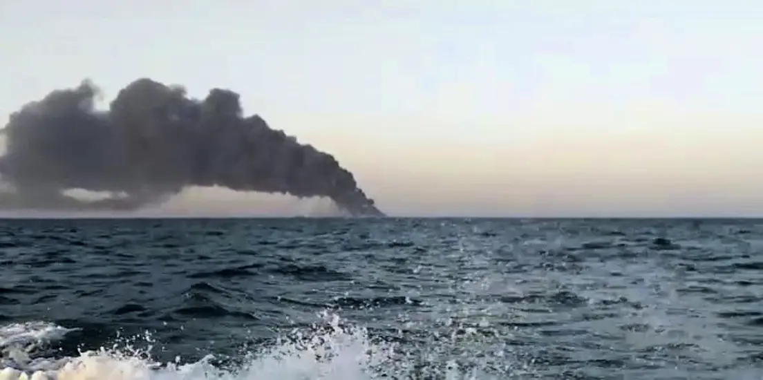 Iranian Navy’s Largest Warship Sinks In Gulf Of Oman