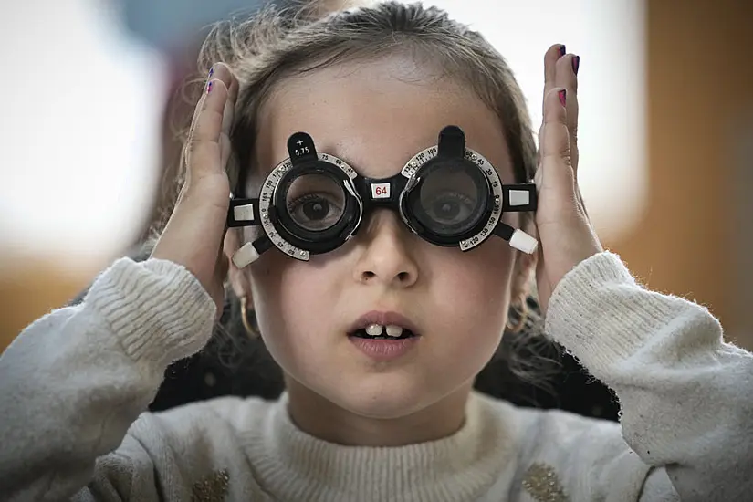 Children In Remote Romanian Region Get Eye Tests For The First Time