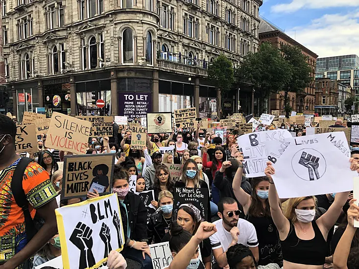 No Prosecutions Over Black Lives Matter Protests In Derry And Belfast