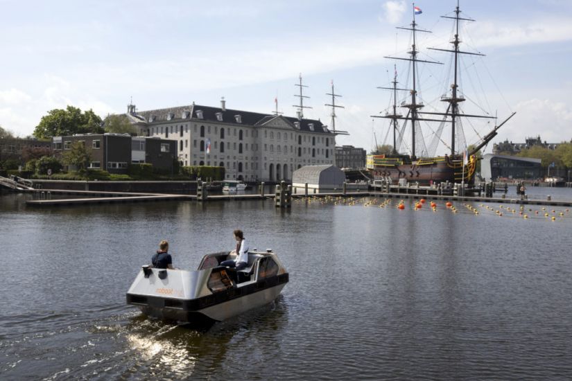 Amsterdam Tests Electric Driverless Boats On Canals