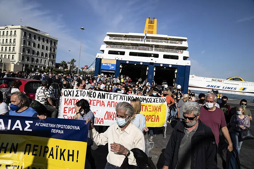 Strike Disrupts Greek Ferry Services