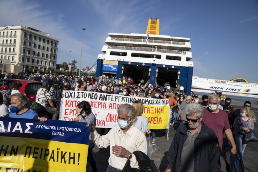Strike Disrupts Greek Ferry Services