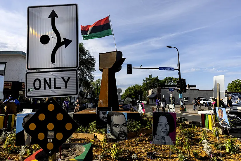 Barriers And Memorials Removed At ‘George Floyd Square’