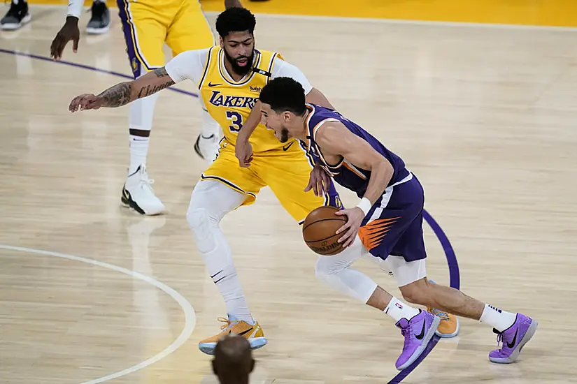 La Lakers’ Nba Title Defence Over As Devin Booker Leads Phoenix Suns To Victory