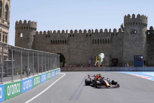 Championship Leader Max Verstappen Fastest In First Practice In Azerbaijan