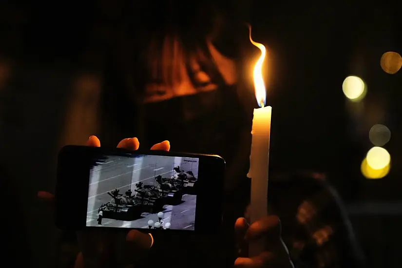 Hundreds Show Up Around Hong Kong Park Despite Tiananmen Square Vigil Ban