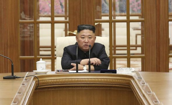 North Korean Leader Calls For Meeting To Review Battered Economy