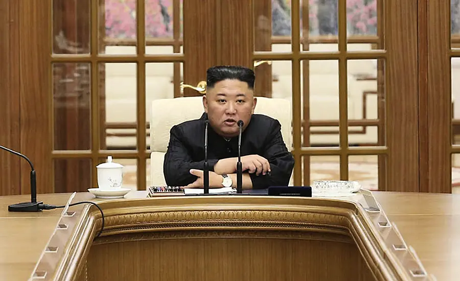 North Korean Leader Calls For Meeting To Review Battered Economy