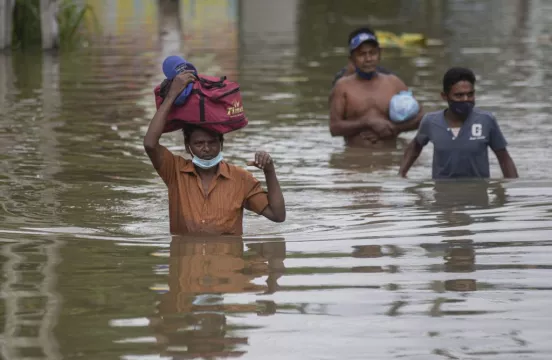 Deadly Flash Floods And Mudslides Leave Thousands Displaced In Sri Lanka