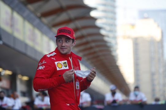 Charles Leclerc Takes Pole For Azerbaijan Grand Prix, With Lewis Hamilton Second