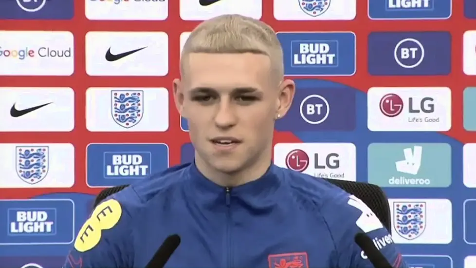 Phil Foden Sports New Dyed Blonde Hair Amid Comparisons To Paul Gascoigne