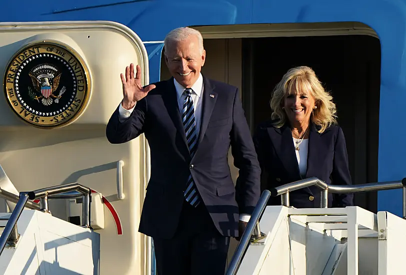 Biden Arrives In Uk Ahead Of G7 Summit