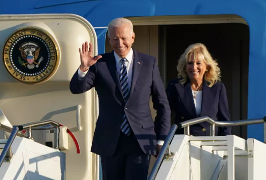 Biden Arrives In Uk Ahead Of G7 Summit