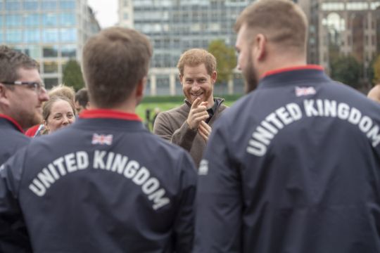 Harry Spreads News About Invictus Games In Germany