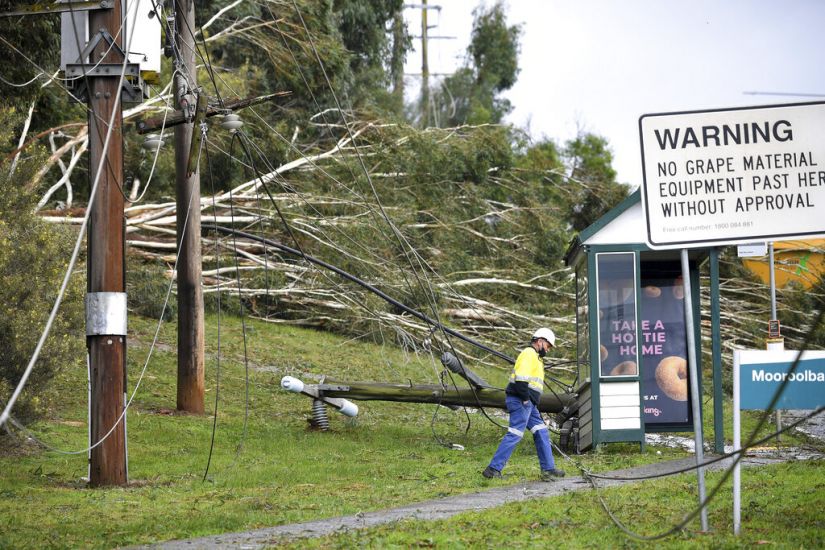 Thousands Call For Help As Wild Weather Topples Trees Across Australian State