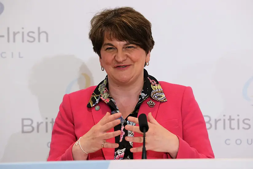 Video: Arlene Foster Bursts Into Song During Press Conference