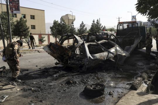 Afghan Is Group Claims Sticky Bomb Attacks In Western Kabul