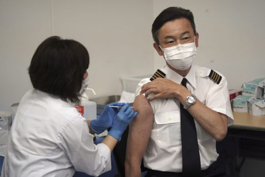 Japanese Airline Starts Crew Vaccination Drive
