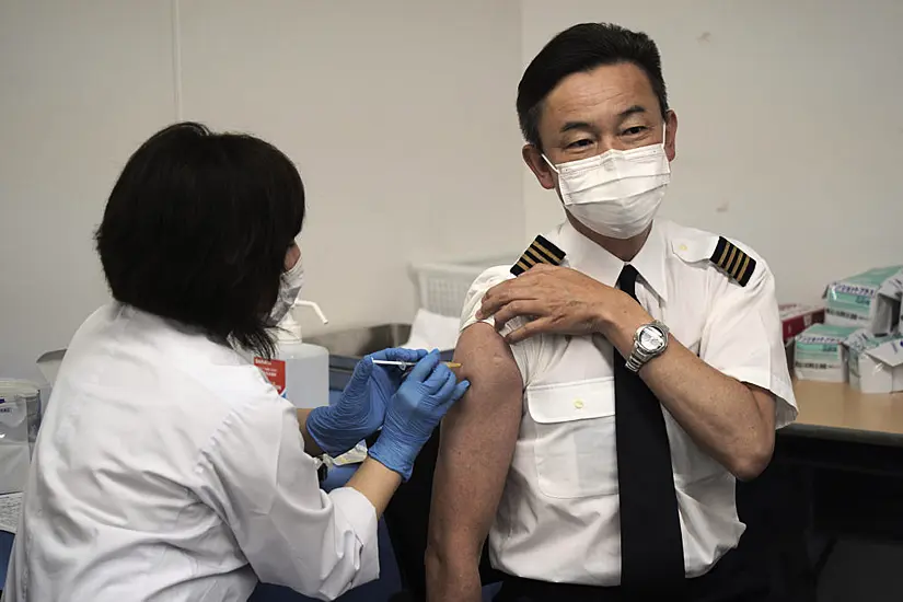 Japanese Airline Starts Crew Vaccination Drive