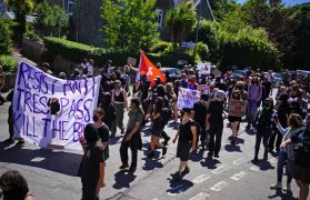 Hundreds Of Kill The Bill Protesters March Near G7 Summit