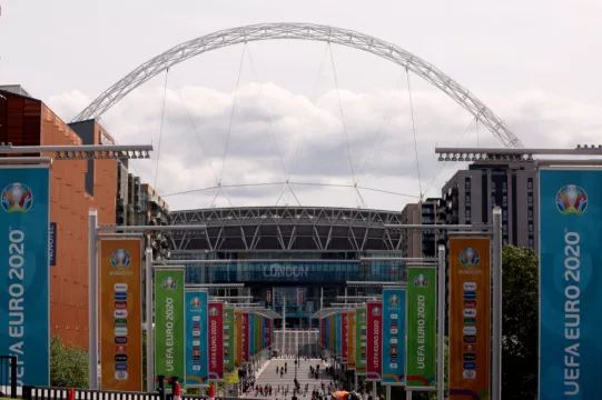 Fan In ‘Serious Condition’ After Falling From Wembley Stands During Euros Game