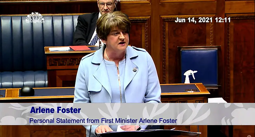 Arlene Foster Resigns As First Minister As Dispute Over Replacement Continues