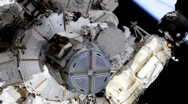 Spacewalking Astronauts Boost Station’s Solar Power