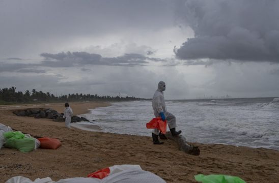 Eu Experts To Assess Environmental Damage Caused By Sri Lanka Shipwreck