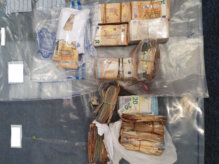 Man Charged In Connection With Seizure Of Large Quantity Of Cash And Cannabis In Dublin