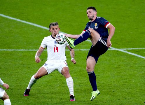 Euro 2020: John Mcginn Inspired By Scotland Fans Doing Belly Flops In London Rain