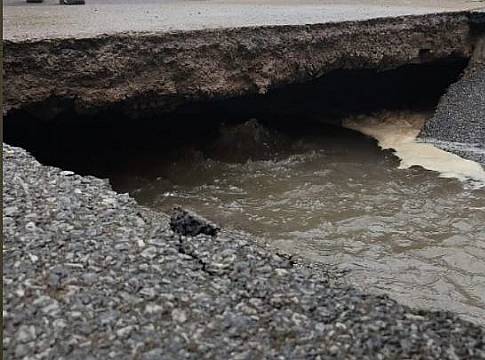 Cork Family Evacuates Home After Water Leak Results In Sinkhole