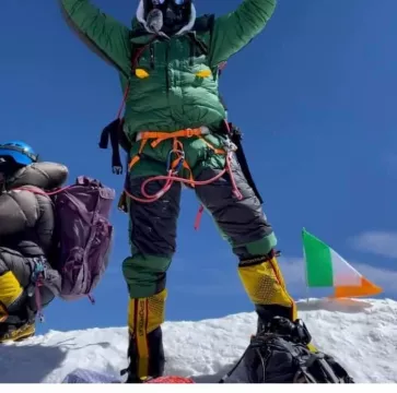 Dublin Man First From The Republic To Summit Mount Everest This Year