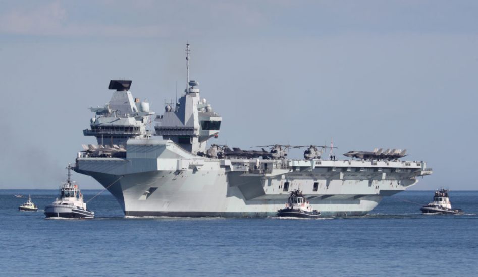 Hms Queen Elizabeth Takes On ‘Lion’s Share’ Of Operations Against Islamic State