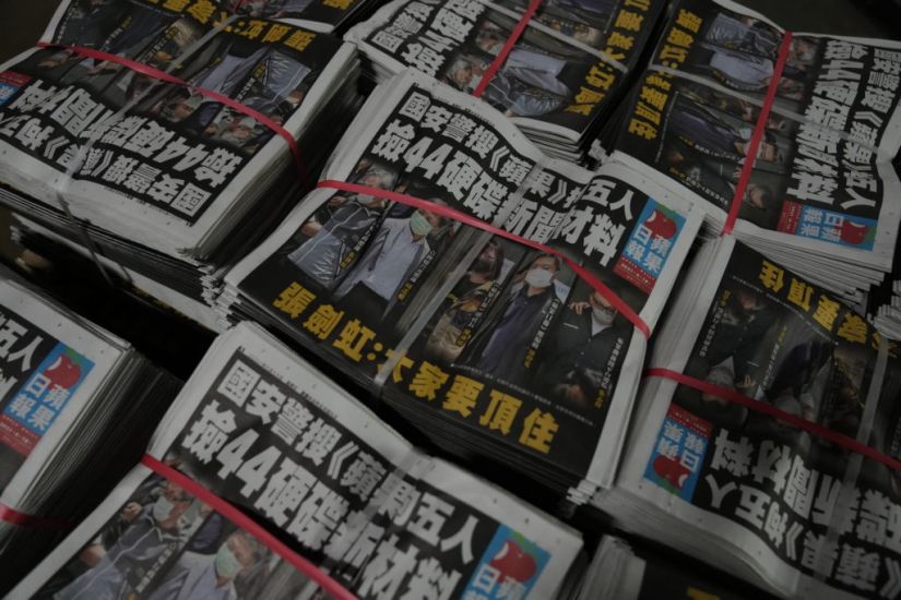 Hong Kong Pro-Democracy Paper Apple Daily To Close By Saturday