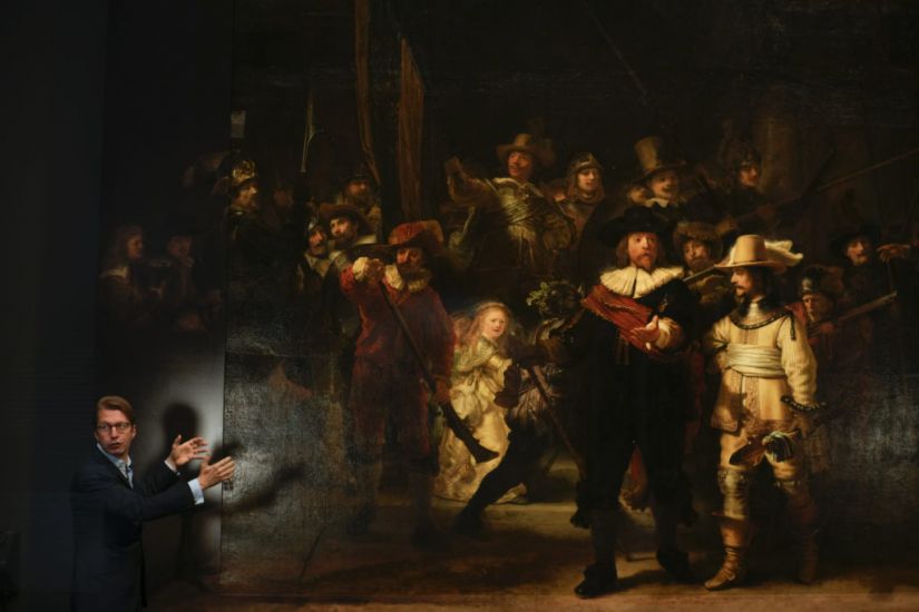 Rembrandt’s Huge Night Watch Painting Made Bigger Still