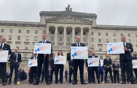 Demonstrators Urge Stormont Politicians To Support Travel Sector