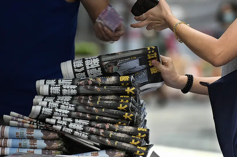 Hong Kong Pro-Democracy Newspaper To Publish Last Edition On Thursday