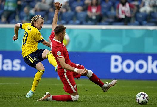 Euro 2020: Sweden Top Group E With Last-Gasp Win Over Poland