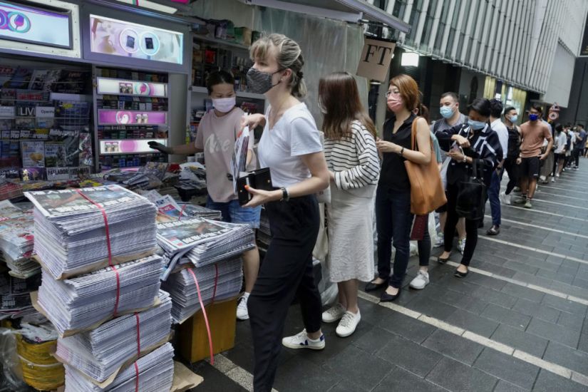 Last Apple Daily Newspaper Edition Sold Out Across Hong Kong