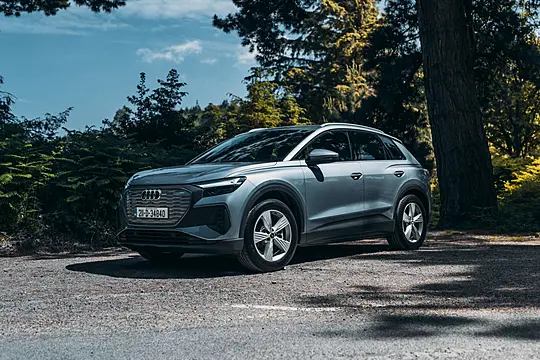 Car Review: Audi’s All-Electric Q4 Hits The Premium Sweet Spot