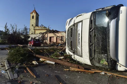Freak Tornado Leaves Five Dead And Hundreds Injured In Czech Republic