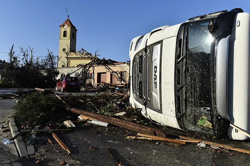 Freak Tornado Leaves Five Dead And Hundreds Injured In Czech Republic