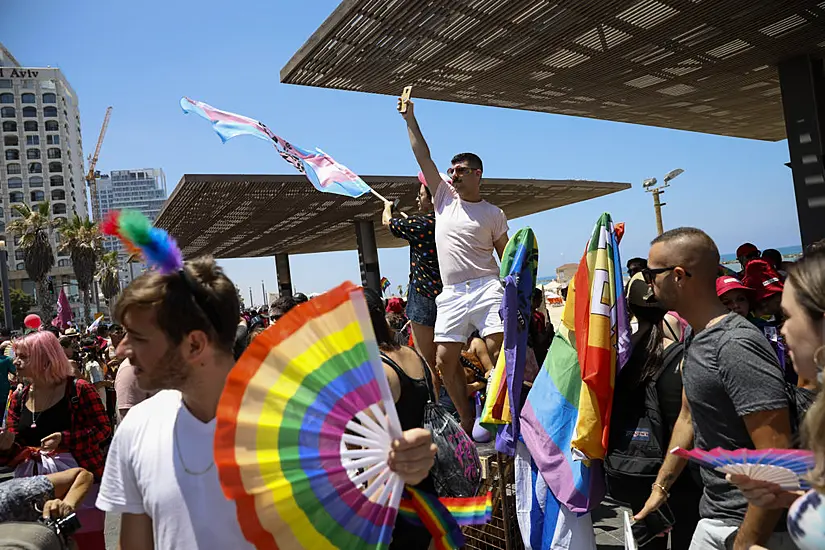 Tens Of Thousands Gather In Israel For Return Of Pride Parade And Beach Party