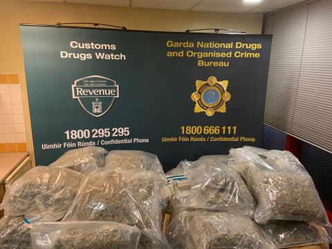 Garda And Revenue Find 37Kg Of Cannabis On Truck Arriving From Europe