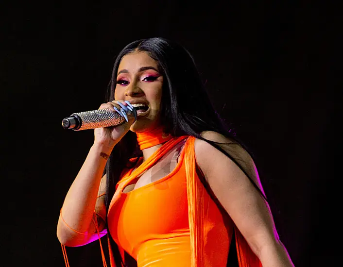 Cardi B Shares Baby News On Stage At The Bet Awards