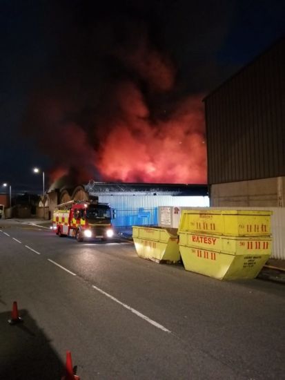 Fire At Belfast Recycling Plant ‘Started Deliberately’