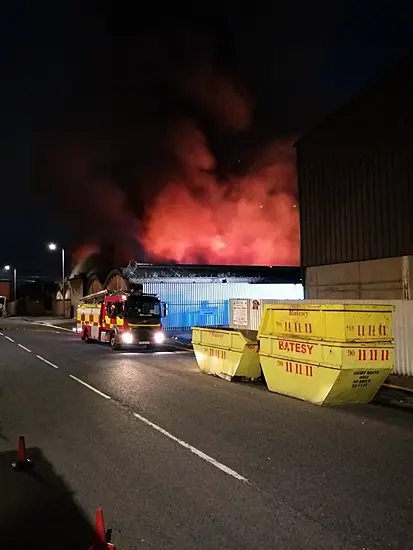 Fire At Belfast Recycling Plant ‘Started Deliberately’